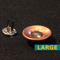 Jean Top Button (17mm) — Copper Cone
