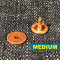 Copper Jean Rivets (Short, Medium, Long)