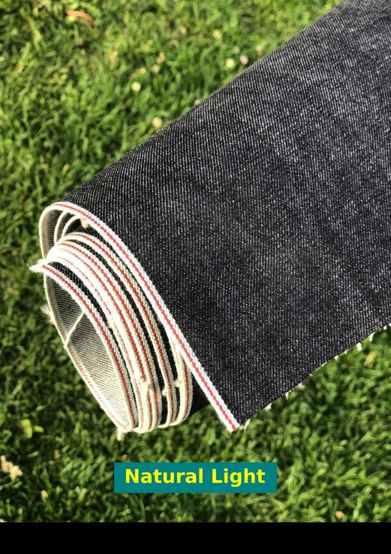 12.5oz Selvedge Denim Fabric - Indigo