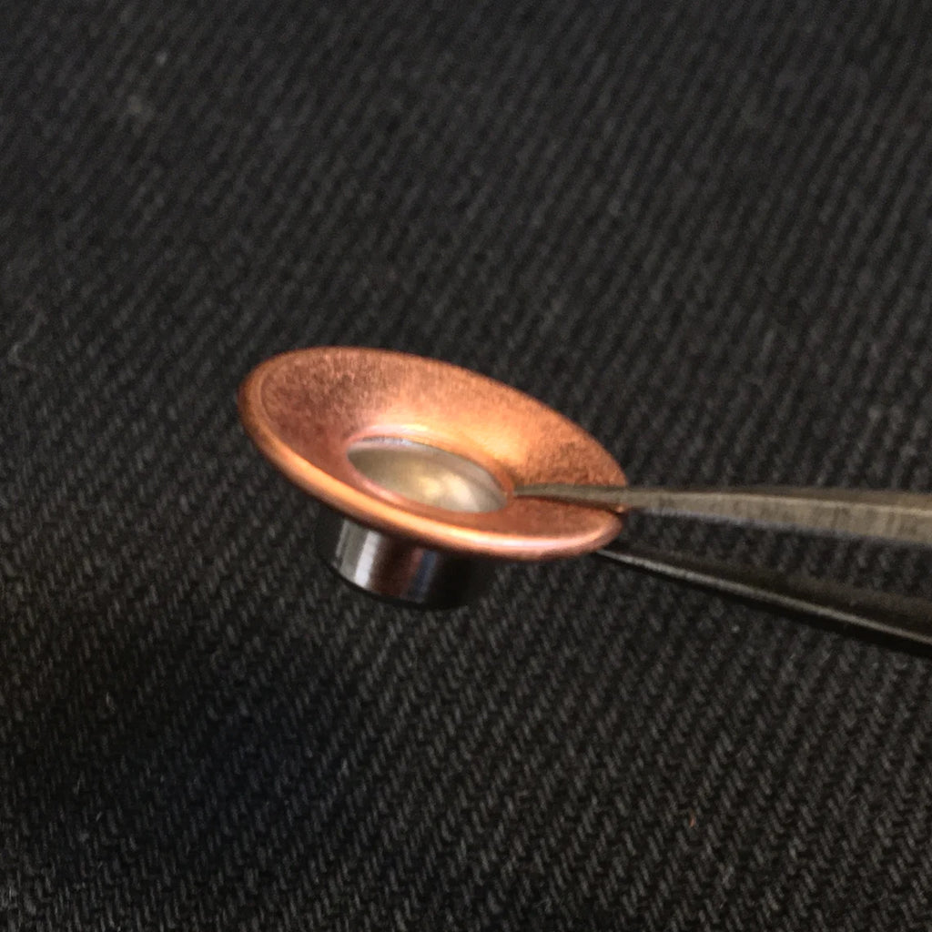 Jean Top Button (17mm) — Copper Cone