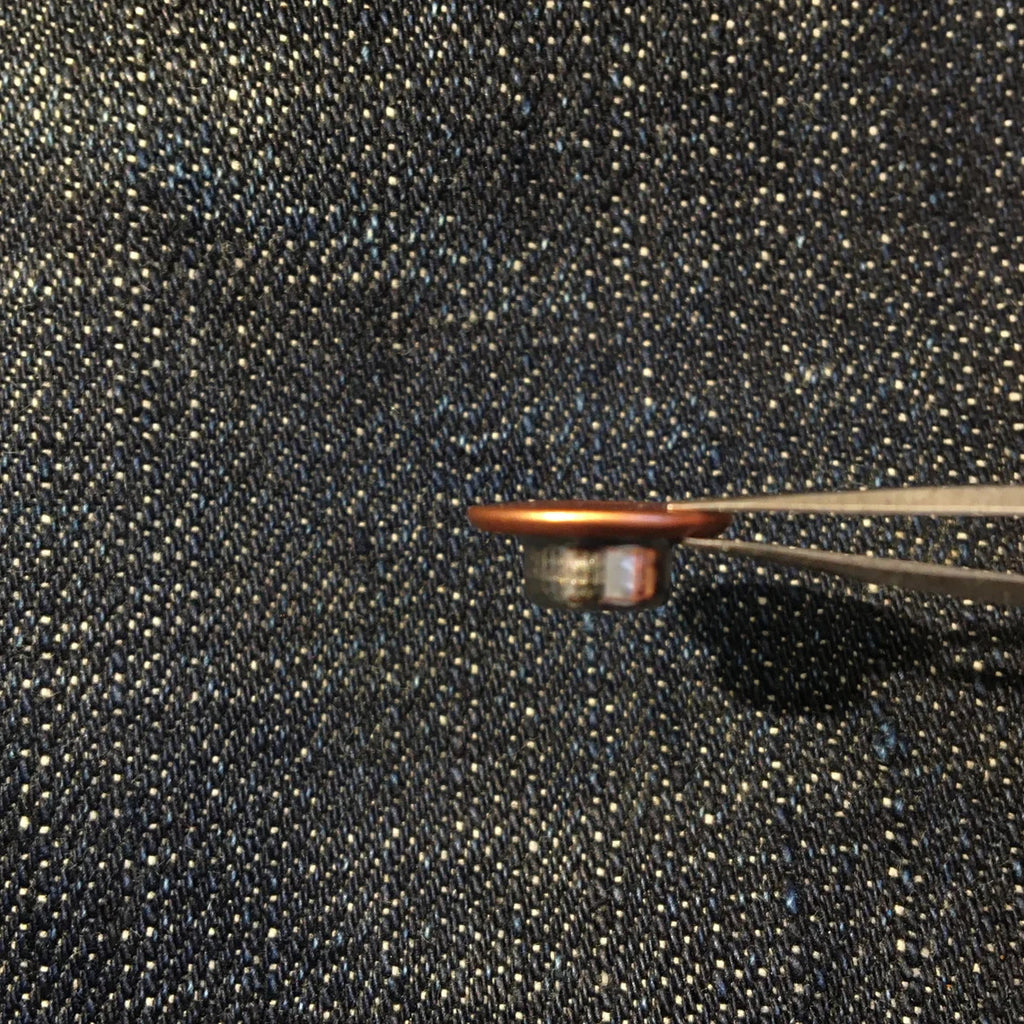 Jean Fly Button (14mm) — Copper Donut